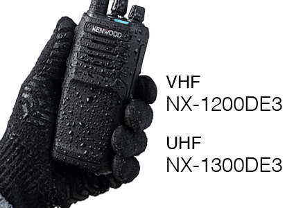 NX-1200DE3 & NX-1300DE3 KENWOOD two-way radio